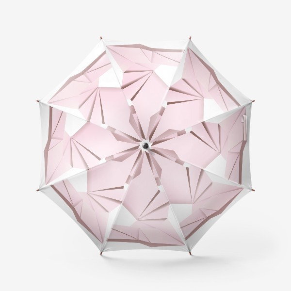 Зонт &laquo;Розовый кролик оригами&raquo;