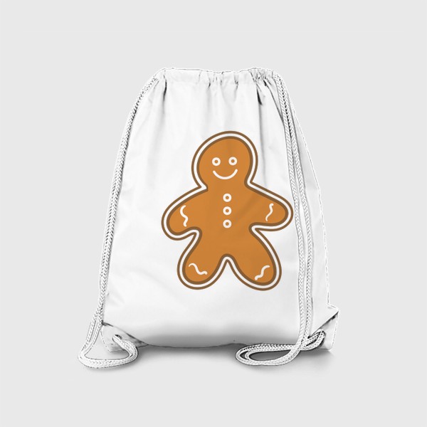 Рюкзак «Пряничный человечек. Новогодняя печенька»