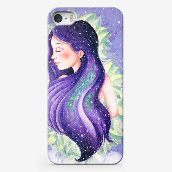 Чехол iPhone «Purple queen »