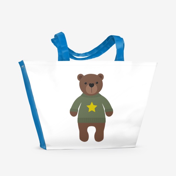 Пляжная сумка «Медвежонок Тедди»