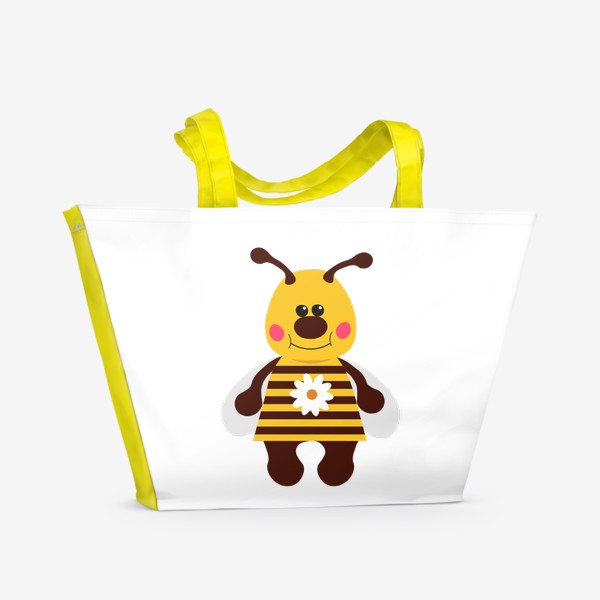 Пляжная сумка «Милая пчелка»
