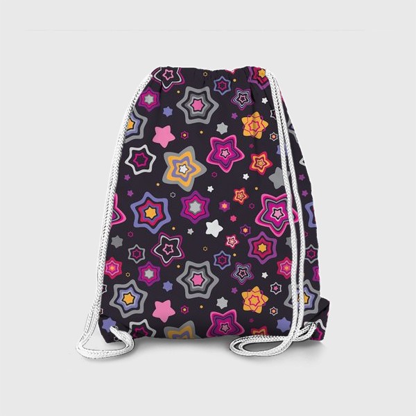 Рюкзак «Розовые звезды»