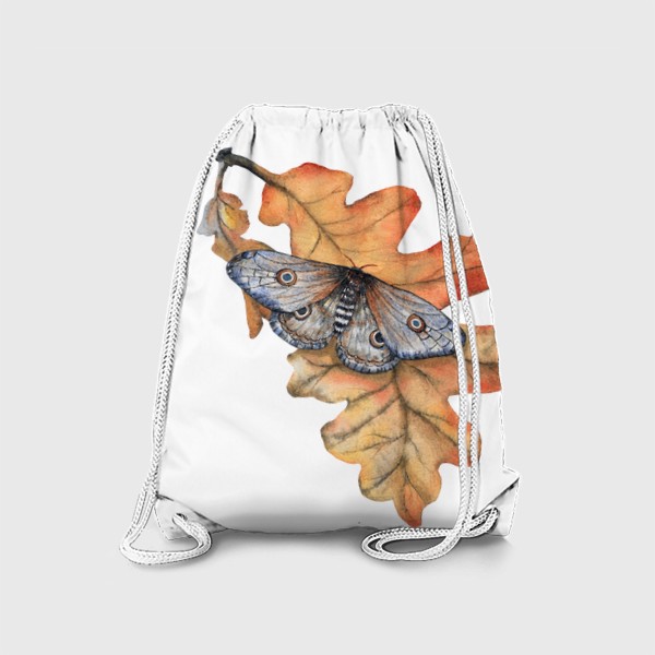 Рюкзак «Бабочка Мотылек Листья Осень Дуб Насекомые»