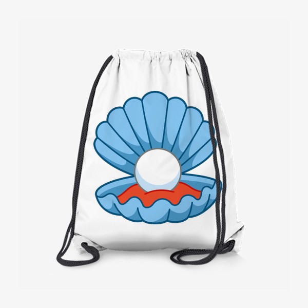 Рюкзак «Голубая ракушка с жемчужиной»