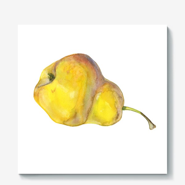 Холст «Жёлтая груша. Yellow pear»
