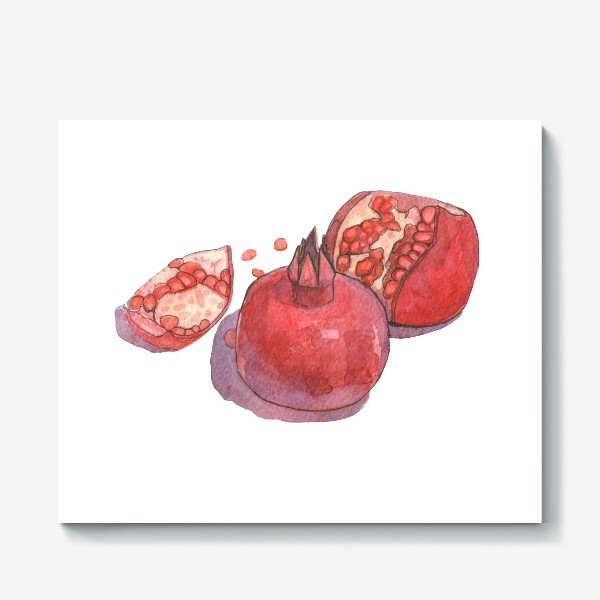 Холст «Гранат. Pomegranate»