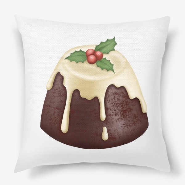 Подушка «Рождественский кекс»
