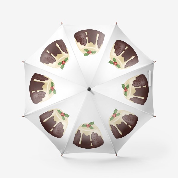 Зонт «Рождественский кекс»