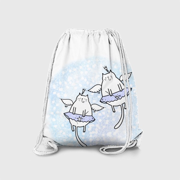 Рюкзак «Зимние кото-феи. Снежные котики. Зима 2023»