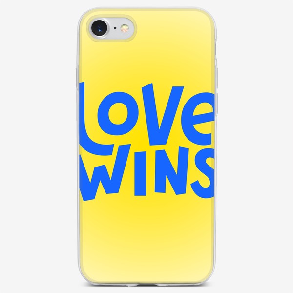 Чехол iPhone «Любовь победит»