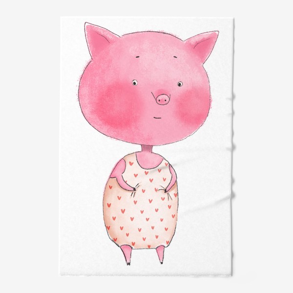 Полотенце «Милая свинка»