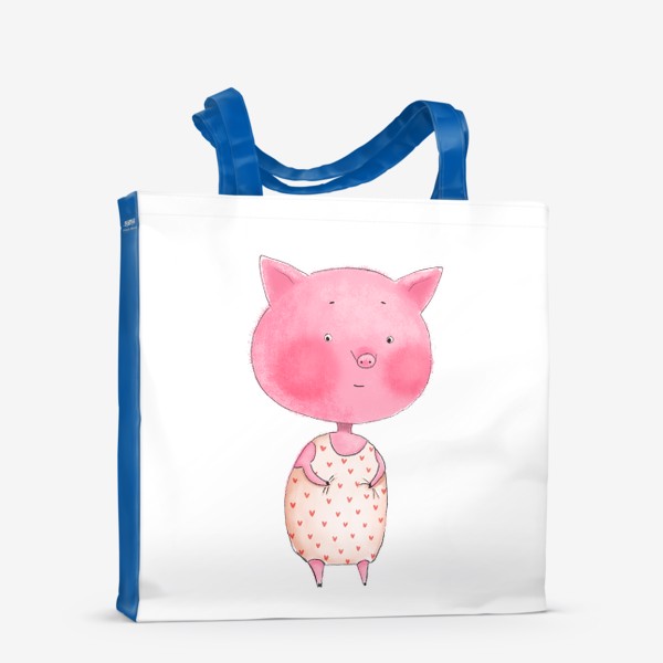 Сумка-шоппер «Милая свинка»
