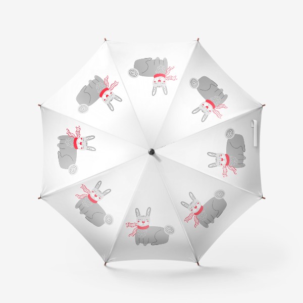 Зонт «Серый кролик  »
