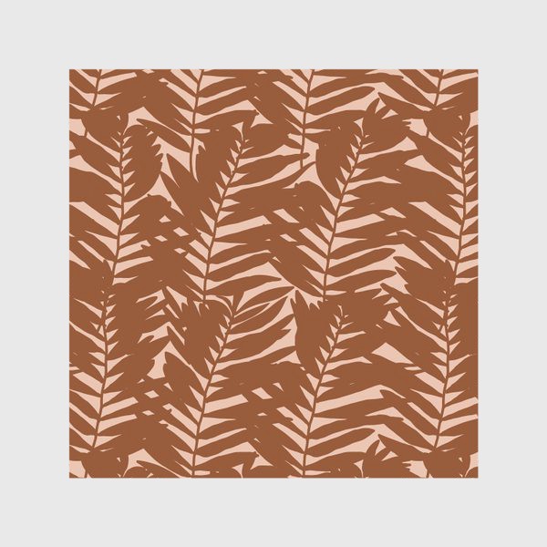 Скатерть «Паттерн с пальмовыми листьями / Pattern with palm leaves»