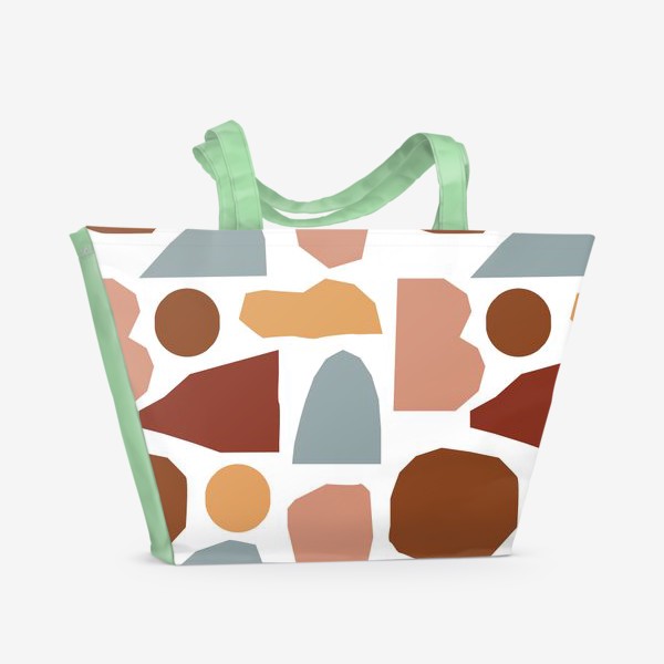 Пляжная сумка «Абстрактный паттерн / Abstract pattern»