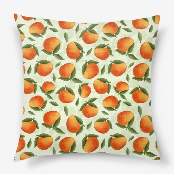 Подушка «Сочные мандарины»