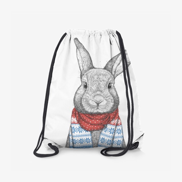Рюкзак «Кролик с шарфом »