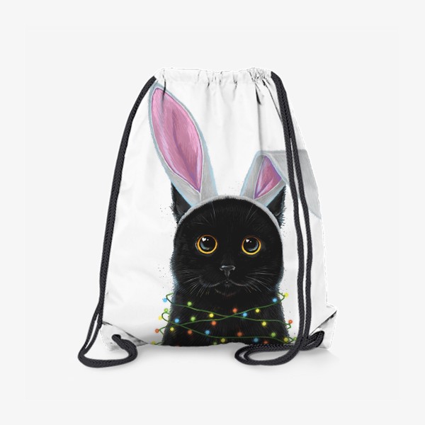 Рюкзак «Новогодний кот»