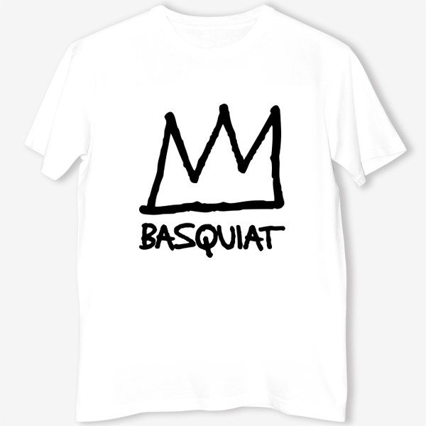 Футболка «Баския. Корона. Basquiat Crown»