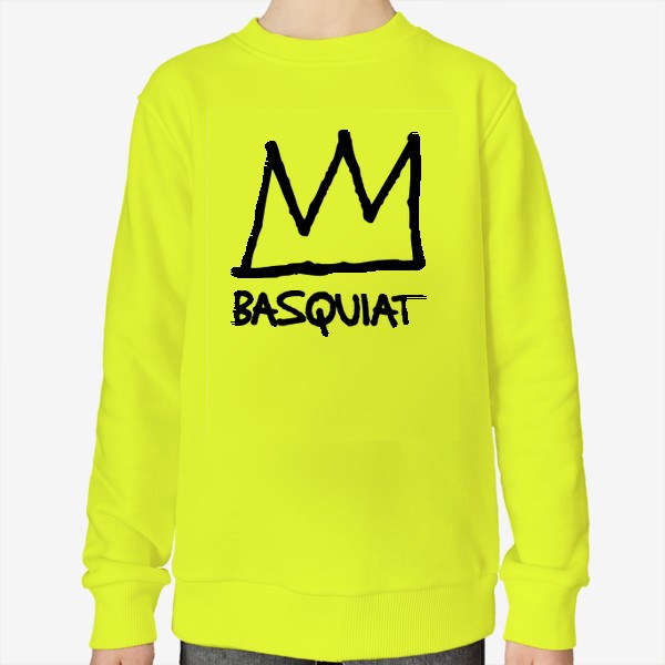 Свитшот «Баския. Корона. Basquiat Crown»