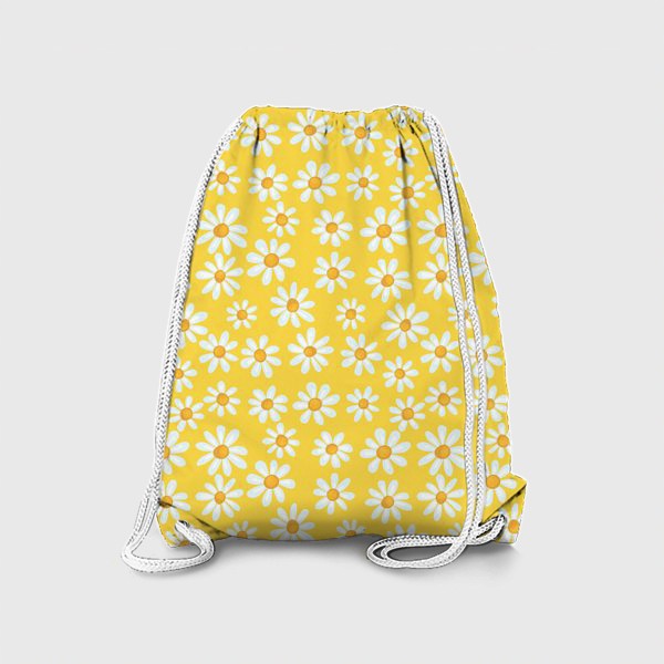 Рюкзак «Ромашки на желтом фоне»