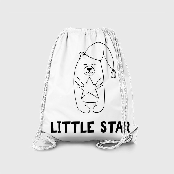 Рюкзак «маленькая звездочка. милый мишка со звездой»