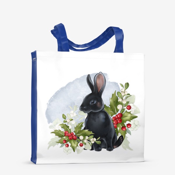 Сумка-шоппер «Рождественский кролик»