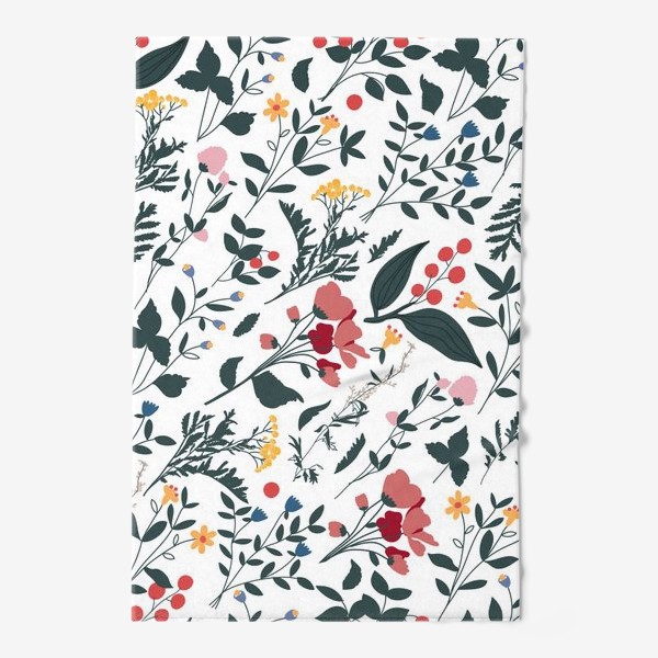 Полотенце «Цветочный паттерн / Floral pattern »