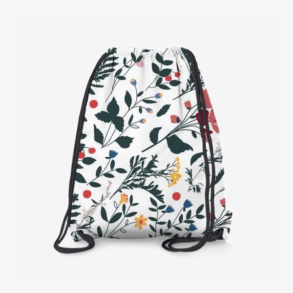 Рюкзак «Цветочный паттерн / Floral pattern »