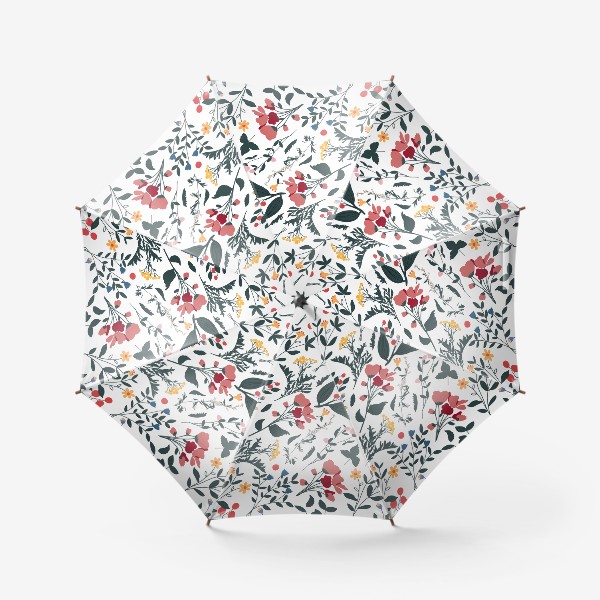 Зонт «Цветочный паттерн / Floral pattern »