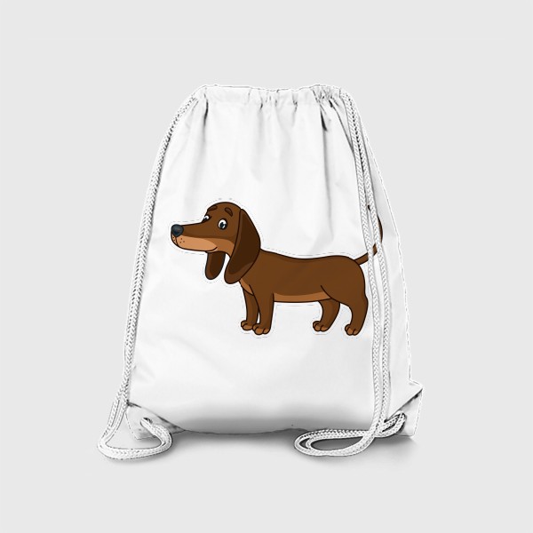 Рюкзак «Мультяшная такса. Собака»