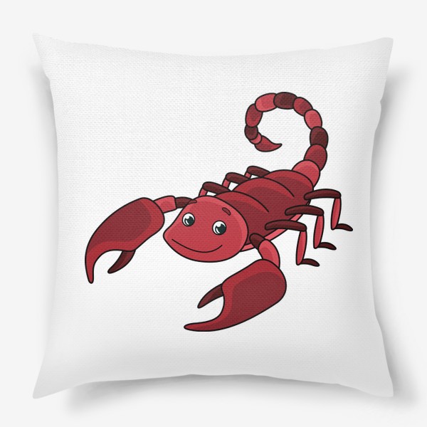 Подушка «Мультяшный скорпион»