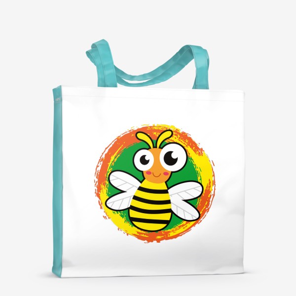 Сумка-шоппер «Мультяшная пчела»