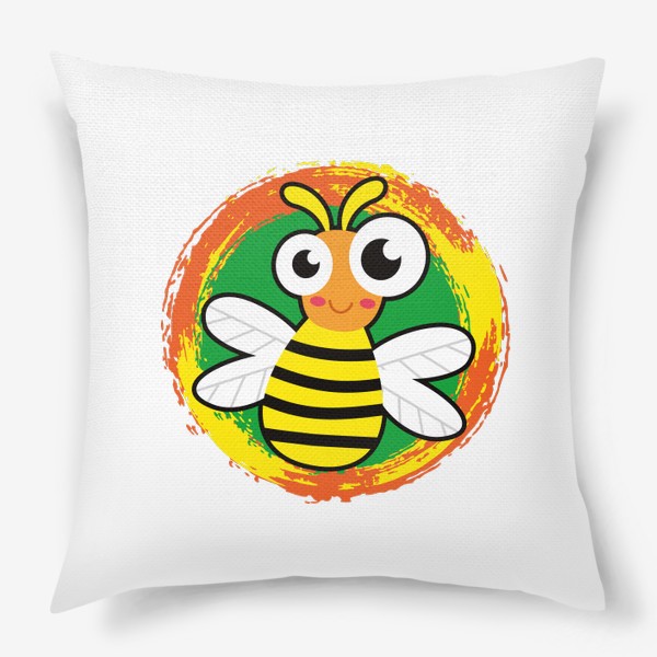 Подушка «Мультяшная пчела»