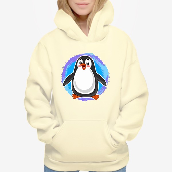 Худи «Мультяшный пингвин»