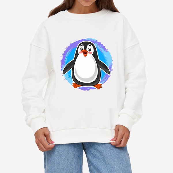 Свитшот «Мультяшный пингвин»