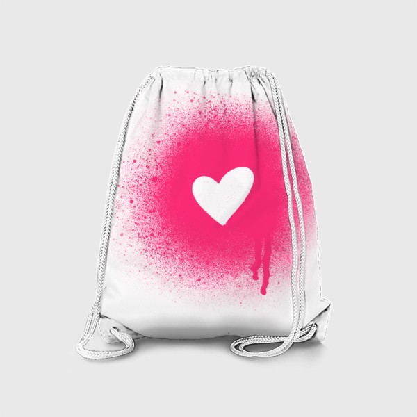 Рюкзак «Граффити сердце»