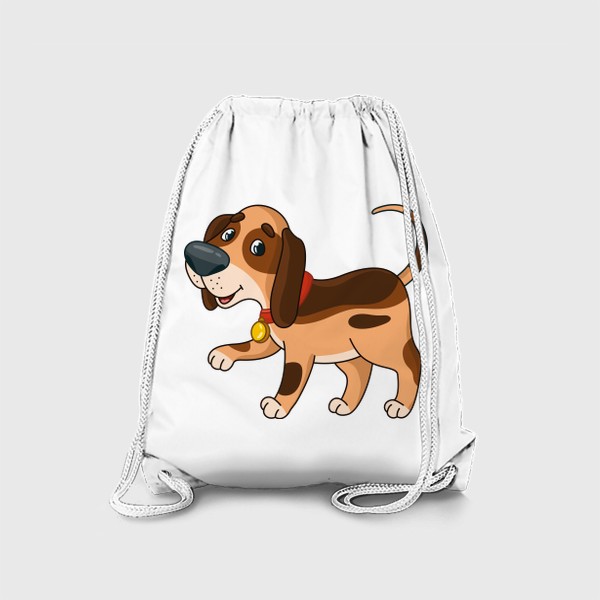 Рюкзак «Милый пёс. Мультяшная собака»