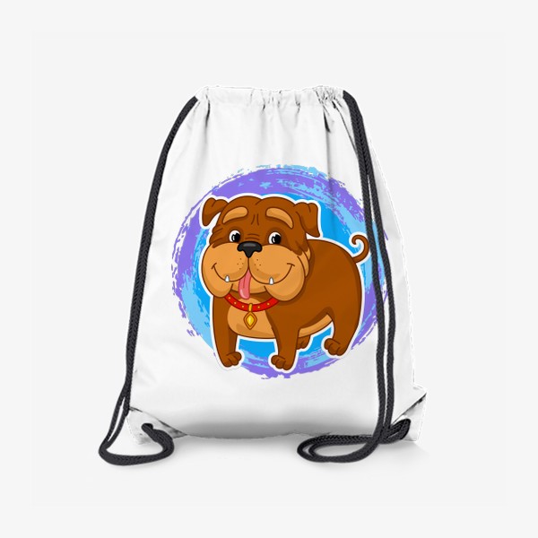 Рюкзак «Мультяшный бульдог. Собака»