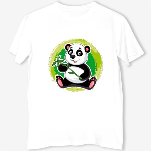 Футболка &laquo;Мультяшный панда&raquo;