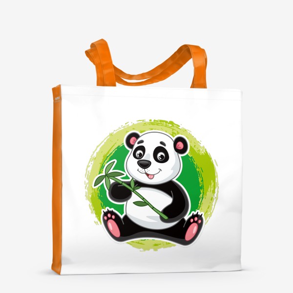 Сумка-шоппер «Мультяшный панда»