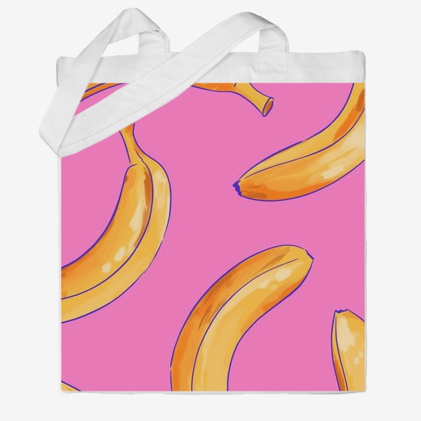 Сумка хб «Бананы»