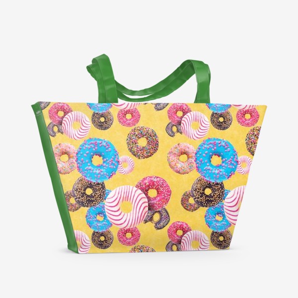 Пляжная сумка «Пончики с глазурью»