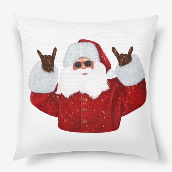 Подушка «Крутой Дед Мороз»