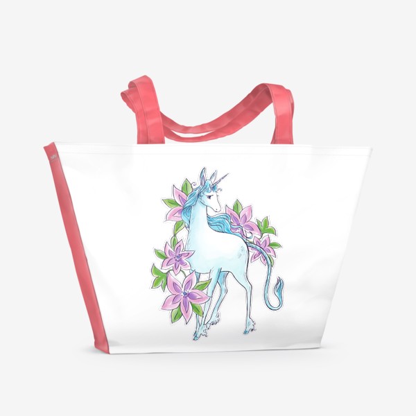Пляжная сумка «The Last Unicorn Последний единорог»