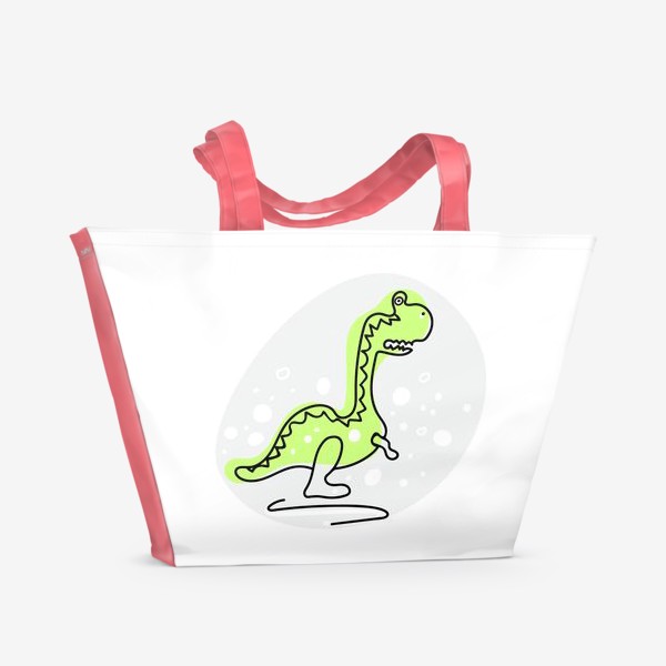 Пляжная сумка &laquo; «Динозавры»&raquo;