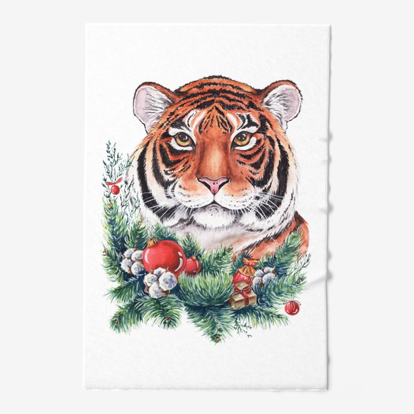Полотенце «Новогодний тигр»