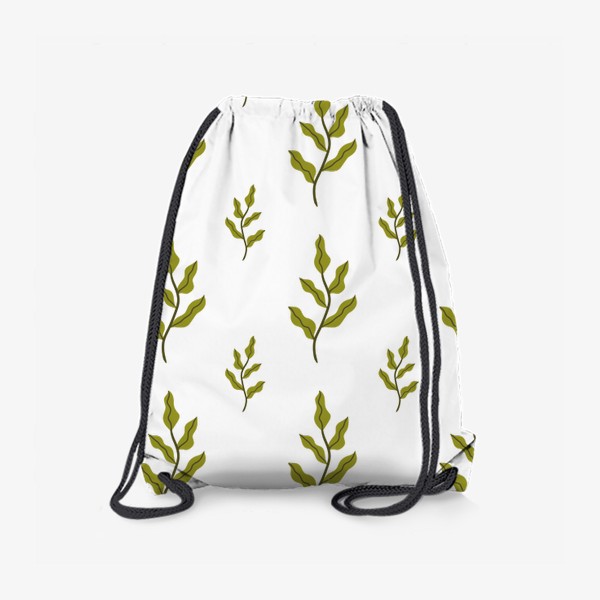 Рюкзак «Узор из листьев»