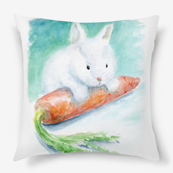 Подушка «Любитель морковки»