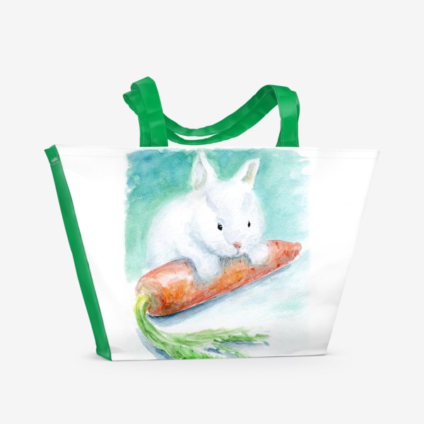 Пляжная сумка «Любитель морковки»
